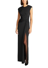 Halston Giovanna Ruched Gown