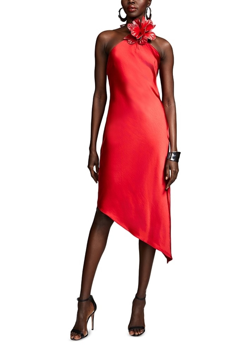 Halston Joellen Halter Dress