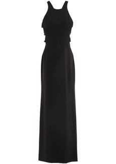 Halston Heritage Woman Stretch-crepe Gown Black