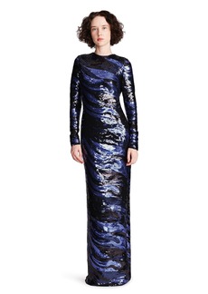 HALSTON Women's Whitney Gown in Sequins