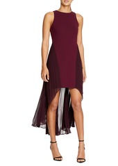 Women's Halston Heritage Colorblock High/low Dress
