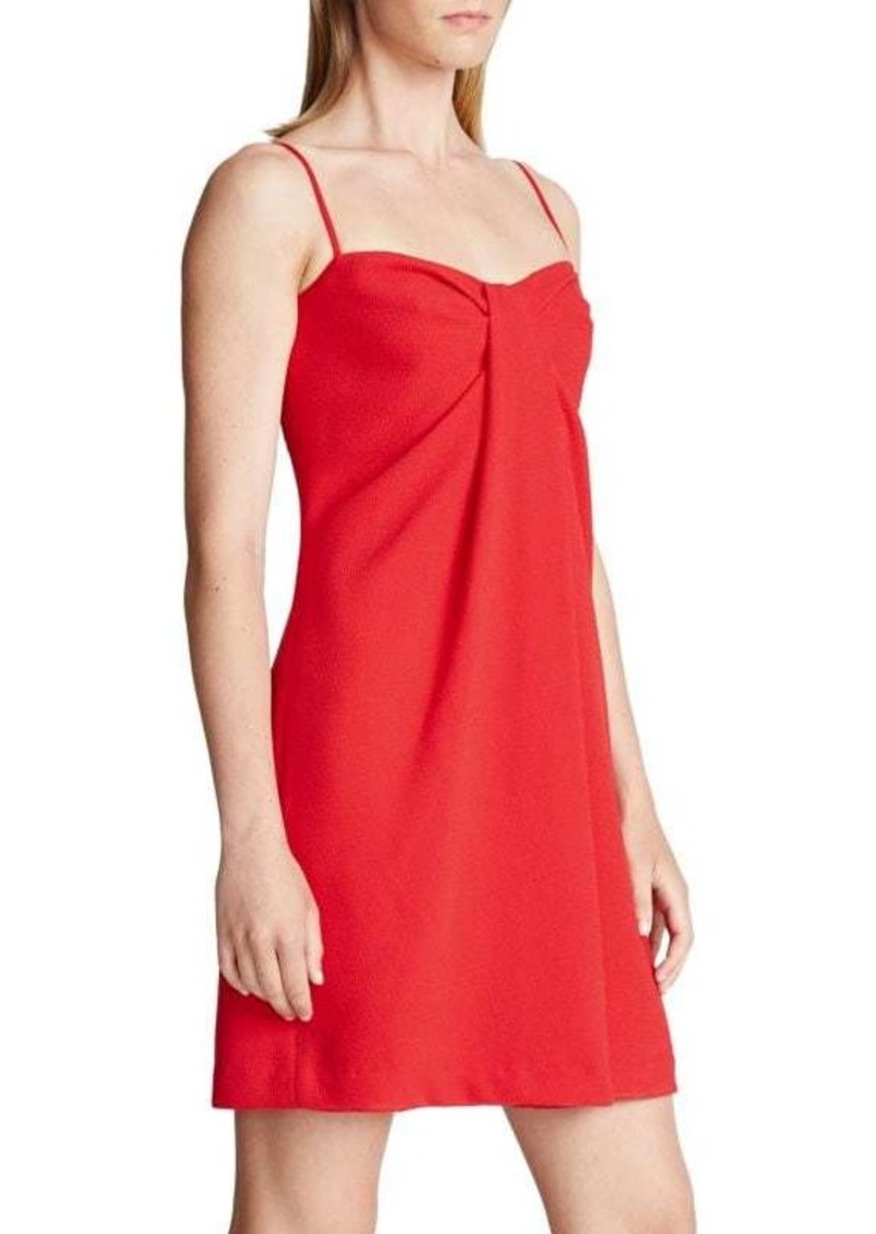 Halston Kenia Stretch Crepe Mini Dress