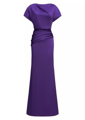 Halston Lissandra Satin Gown