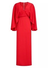 Halston Olaya Fluid Crepe Gown