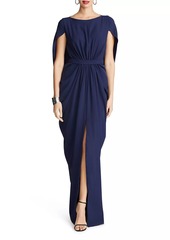 Halston Starla Capelet Gown