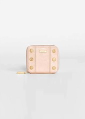 Hammitt Women's 5 North Wallet In Champagne Pink / Brushed Gold Hammered