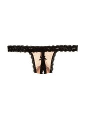 Hanky Panky After Midnight Nude Illusion Open Panel G-String