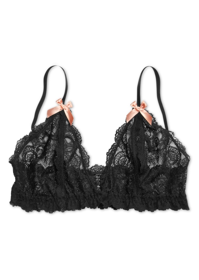 Hanky Panky After Midnight Peek-a-Boo Bralette 977901 - Black