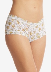 Hanky Panky Printed Signature Lace Boyshort, PR4812 - Unapologetic