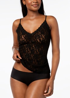 Hanky Panky Sheer Lace Camisole 484731 - Black