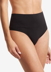 Hanky Panky Women's Body Midrise Thong Underwear, 4H1921 - Macchiato