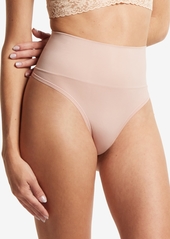 Hanky Panky Women's Body Midrise Thong Underwear, 4H1921 - Macchiato