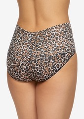 Hanky Panky Women's High-Waist Leopard-Print Brief Underwear 2X2124 - Brown/black