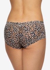 Hanky Panky Women's Lace Printed Boyshort Underwear - Classic Leopard