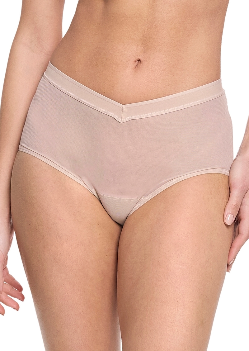 Hanky Panky Women's Mesh Boyshort - Chai