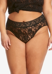 Hanky Panky Women's Plus Size Signature Lace French Brief - Black