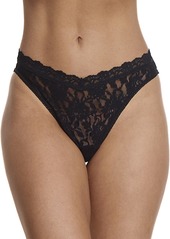 Hanky Panky Women's Signature Lace V-front High Cut Thong - Chai