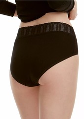Hanky Panky Mid-Rise Lace-Trim Brief