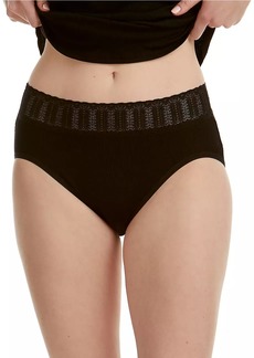 Hanky Panky Mid-Rise Lace-Trim Brief