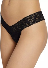 Hanky Panky Rolled Signature Lace Thong