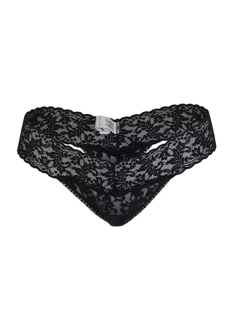 Hanky Panky Rolled Signature Lace Thong