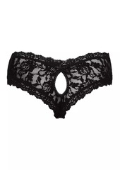 Hanky Panky Signature Lace Cheeky Crotchless Hipster