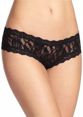 Hanky Panky Signature Lace Cheeky Crotchless Hipster