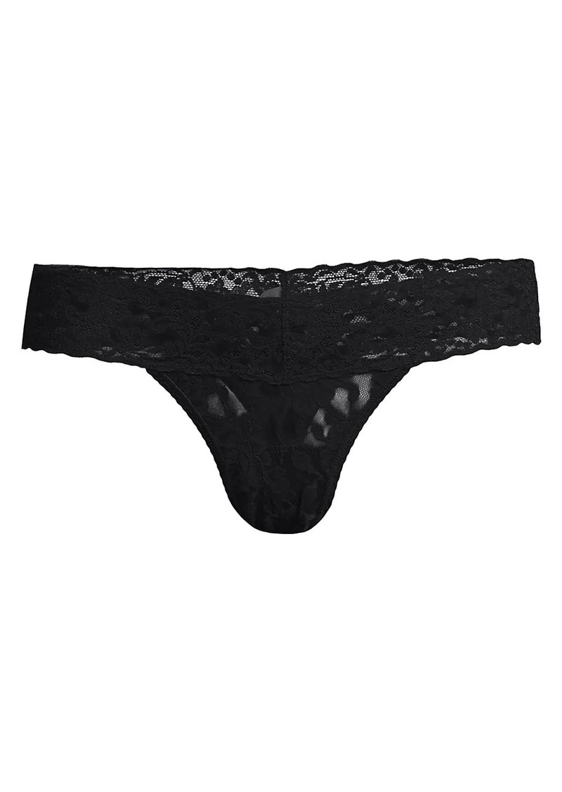Hanky Panky Signature Lace Low-Rise Lace Thong