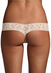 Hanky Panky Three-Pack Lace Low-Rise Thongs