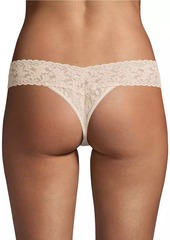 Hanky Panky Three-Pack Signature Lace Original Rise Thongs