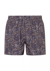 Hanro Fancy Woven Cotton Boxer Shorts