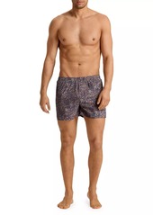 Hanro Fancy Woven Cotton Boxer Shorts