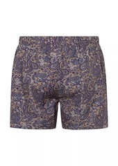 Hanro Fancy Woven Cotton Boxer Shorts