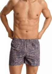 Hanro Fancy Woven Cotton Boxer Shorts