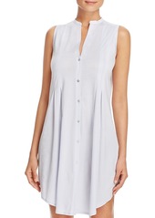 Hanro Cotton Deluxe Button Front Tank Gown