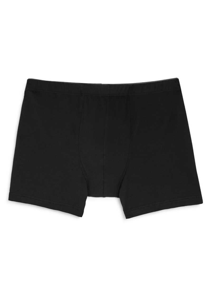 Hanro Cotton Superior Long-Leg Boxer Briefs