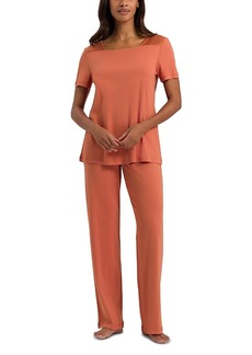 Hanro Emma Cotton Short Sleeve Pajama Set