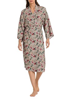 Hanro Jill Printed Robe