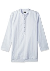 HANRO Men's Basil Woven Long Sleeve Shirt