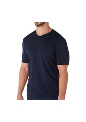 HANRO Men's Casuals Short Sleeve V-Neck Shirt