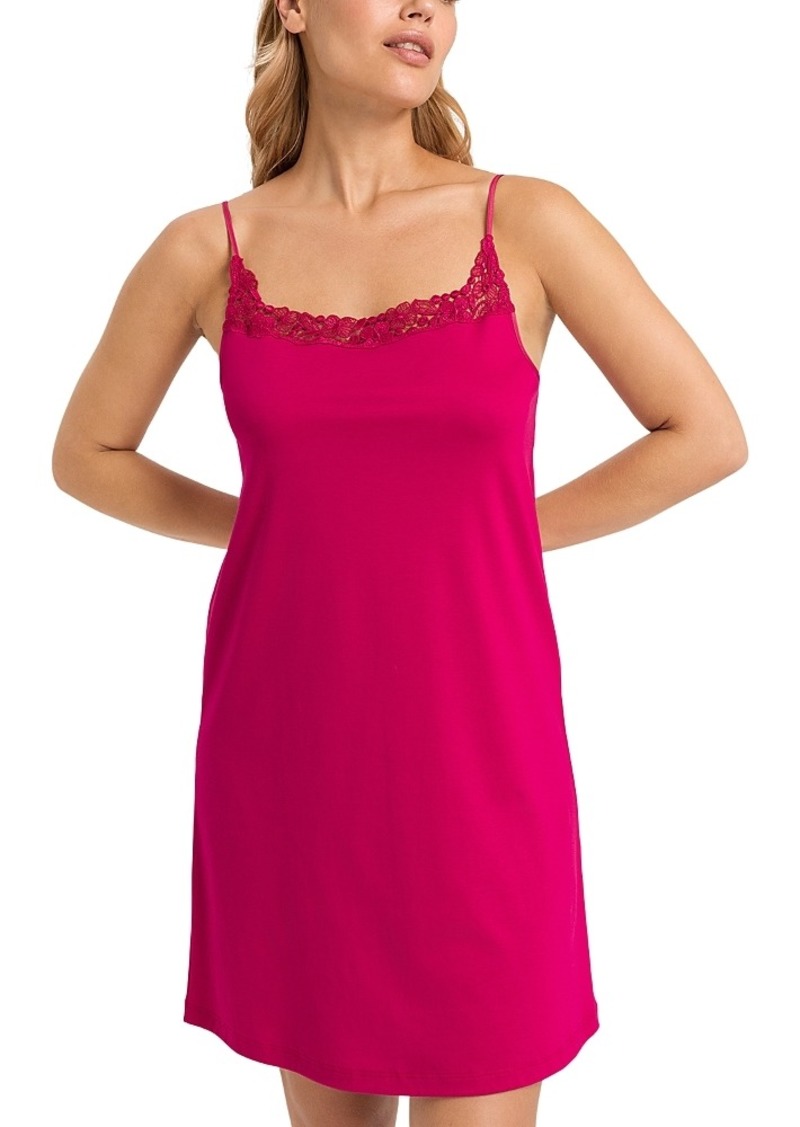 Hanro Michelle Cotton Embroidered Chemise