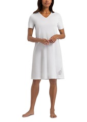 Hanro Michelle Cotton Short Sleeve Nightgown