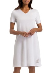 Hanro Michelle Short Sleeve Cotton Nightgown
