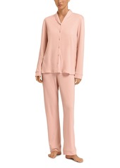 Hanro Natural Comfort Long Sleeve Pajama Set