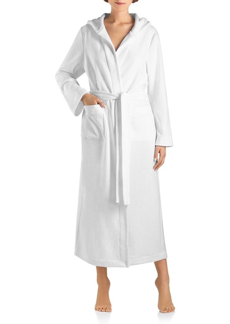 Hanro Robe Selection Plush Hooded Long Robe