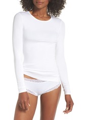 Hanro Tee in White at Nordstrom