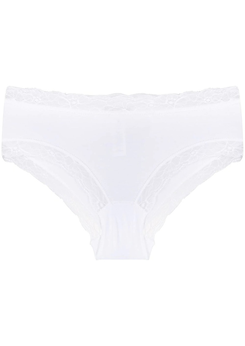 Hanro lace hipster brief