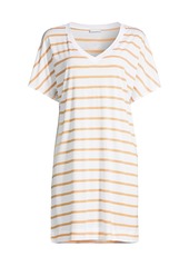 Hanro Laura Striped Sleepshirt