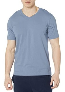 Hanro Living Short Sleeve V-Neck Shirt