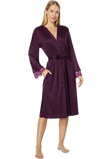 Hanro Lovis Long Sleeve Silk Blend Robe
